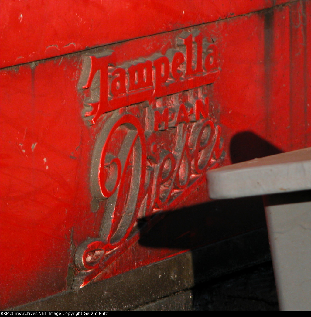 Tampella Diesel emblem on Dv16 #2014